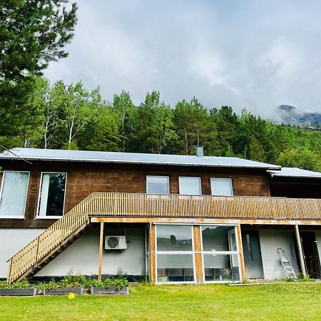 Skjomen Lodge Elvegard ภายนอก รูปภาพ