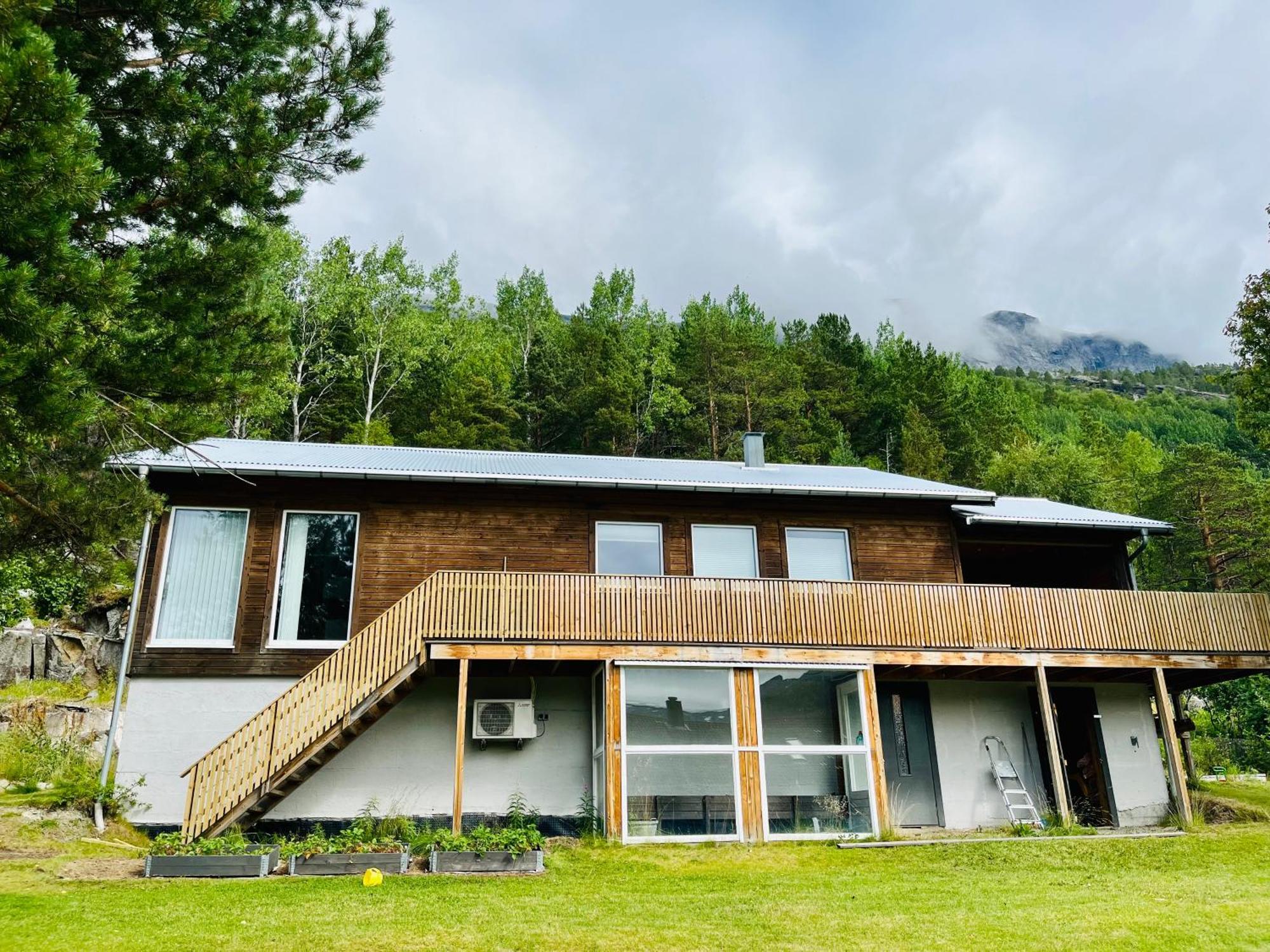 Skjomen Lodge Elvegard ภายนอก รูปภาพ